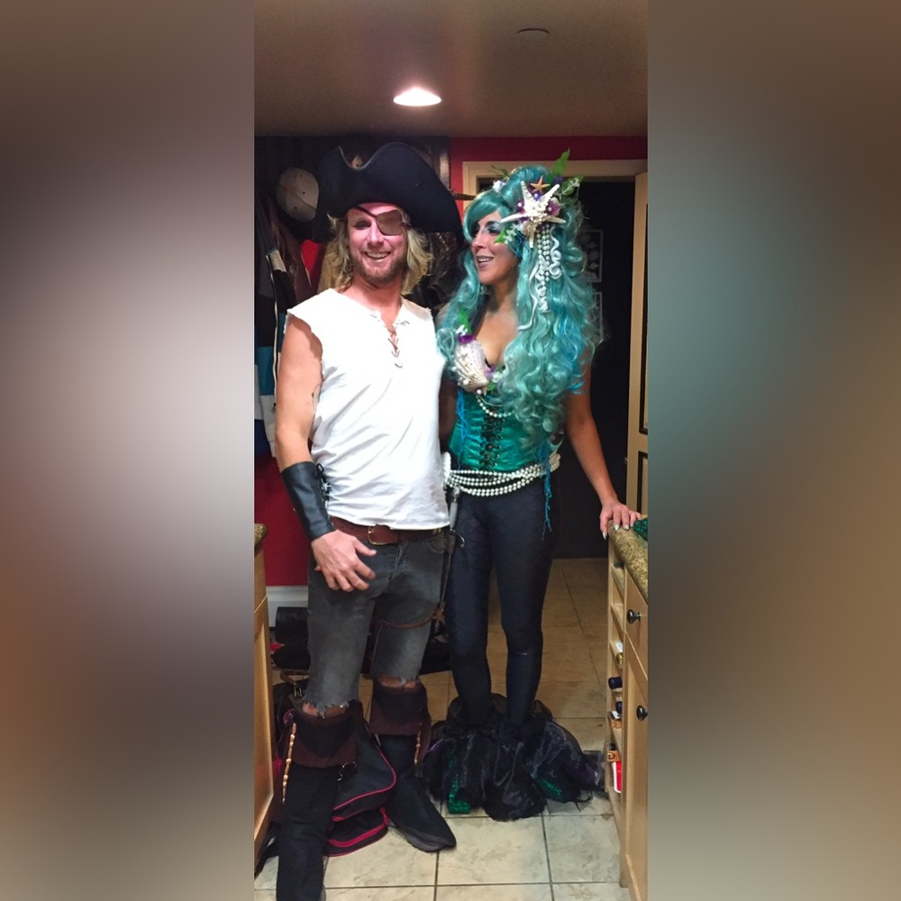 BlackMilk Midnight Mermaid Leggings sz M